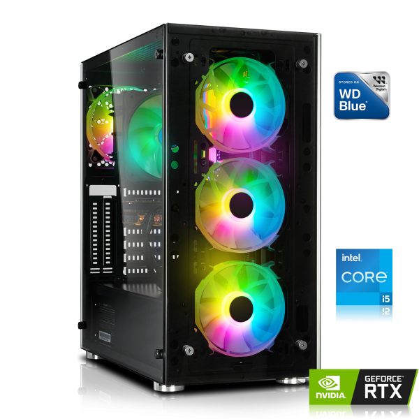 PC GAMER | Intel Core i5-13600KF 14x3.50GHz | 16Go DDR4 | RTX 3060 12Go |1To M.2 SSD