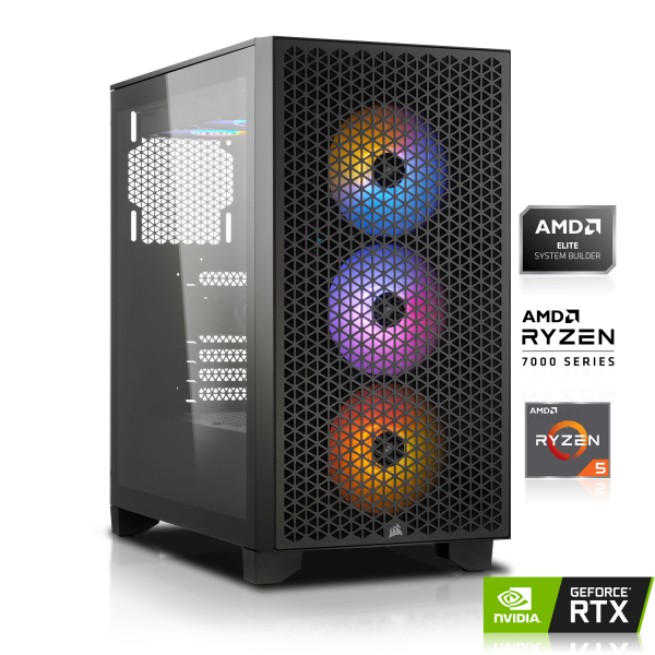 Game2Gether PC GAMER | AMD Ryzen 5 7600X 6x4.70GHz | 32Go DDR5 | RTX 4060 8Go DLSS 3 | 1To M.2 SSD