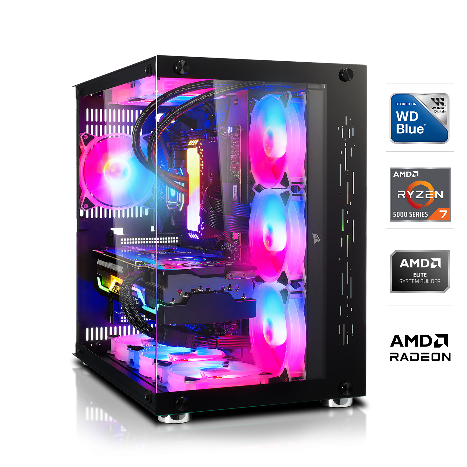 PC gamer complet Striker avec Game Pass Ultimate • AMD Ryzen 7