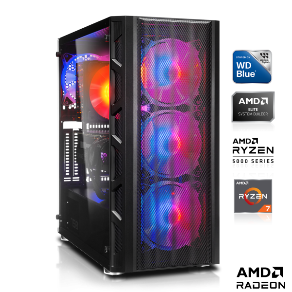 PC GAMER | AMD Ryzen 7 5700X 8x3.40GHz | 16Go DDR4 | RX 6700 XT 12Go | 1To M.2 SSD
